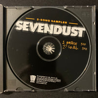 CD Sevendust '2-Song Sampler' (2001) Praise, T.O.A.B. rare DJ promo single