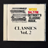 CD WCSX 94.7FM Classics Vol. 2 (1988) Harmony House exclusive, Cream, Lynyrd Skynyrd, Yardbirds