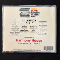 CD WCSX 94.7FM Classics Vol. 2 (1988) Harmony House exclusive, Cream, Lynyrd Skynyrd, Yardbirds