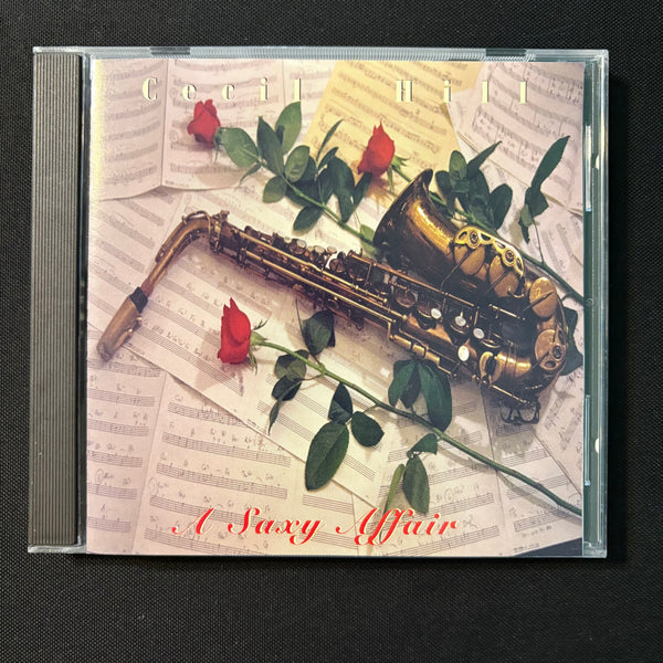 CD Cecil Hill 'A Saxy Affair' (1997) Michigan jazz saxophone