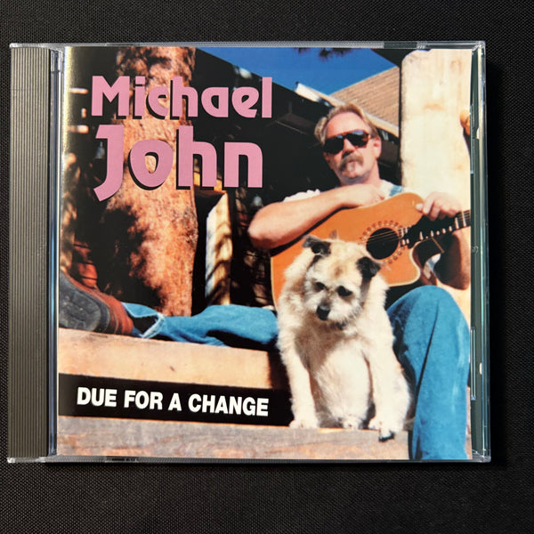CD Michael John 'Due For a Change' (1998) Colorado easy rockin' songwriter