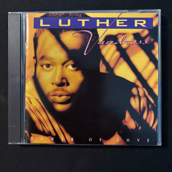 CD Luther Vandross 'Power of Love' (1991) Don't Want To Be a Fool, Power of Love/Love Power