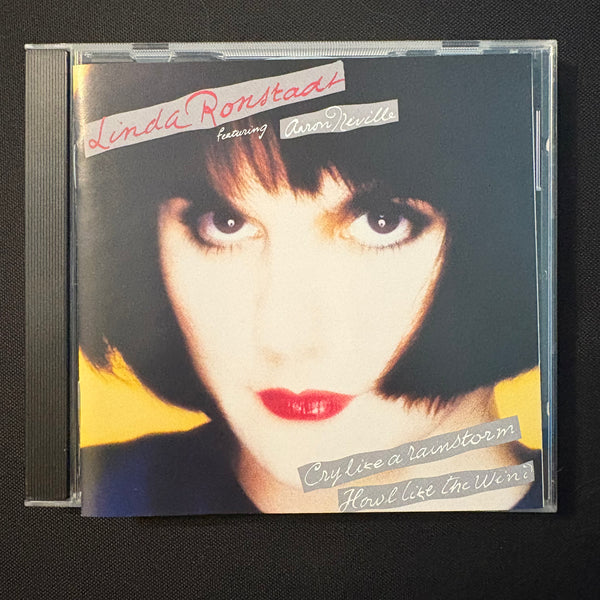 CD Linda Ronstadt featuring Aaron Neville 'Cry Like a Rainstorm Howl Like the Wind' (1989) Don't Know Much