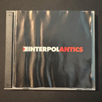 CD Interpol 'Antics' (2005) CD+DVD damaged booklet