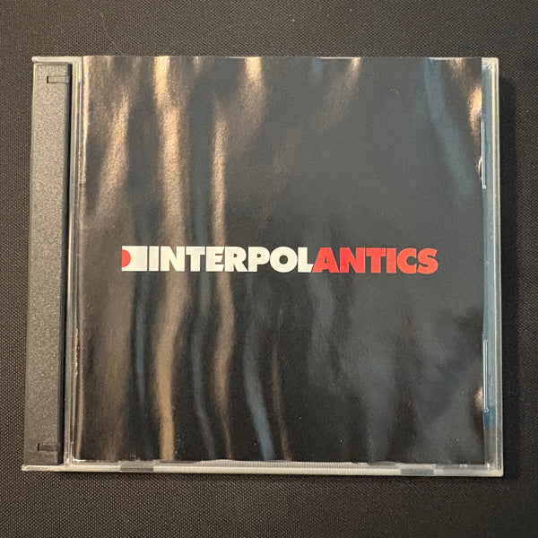 CD Interpol 'Antics' (2005) CD+DVD damaged booklet
