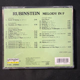CD Anton Rubinstein 'Melody In F' (1998) romantic classical piano Schumann, Mendelssohn, Brahms