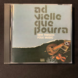 CD Ad Vielle Que Pourra self-titled (1989) French Quebecois folk music