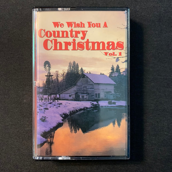 CASSETTE We Wish You a Country Christmas Vol. 1 (1993) Lee Greenwood, Loretta Lynn, Brenda Lee