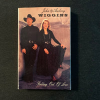 CASSETTE John and Audrey Wiggins 'Falling Out of Love' (1994) cassingle single