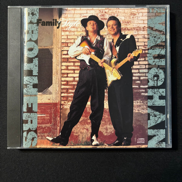 CD Vaughan Brothers 'Family Style' (1990) Texas blues guitar