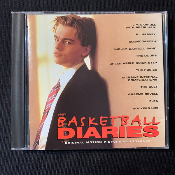 CD Basketball Diaries soundtrack (1995) Jim Carroll, Pearl Jam, PJ Harvey, The Doors