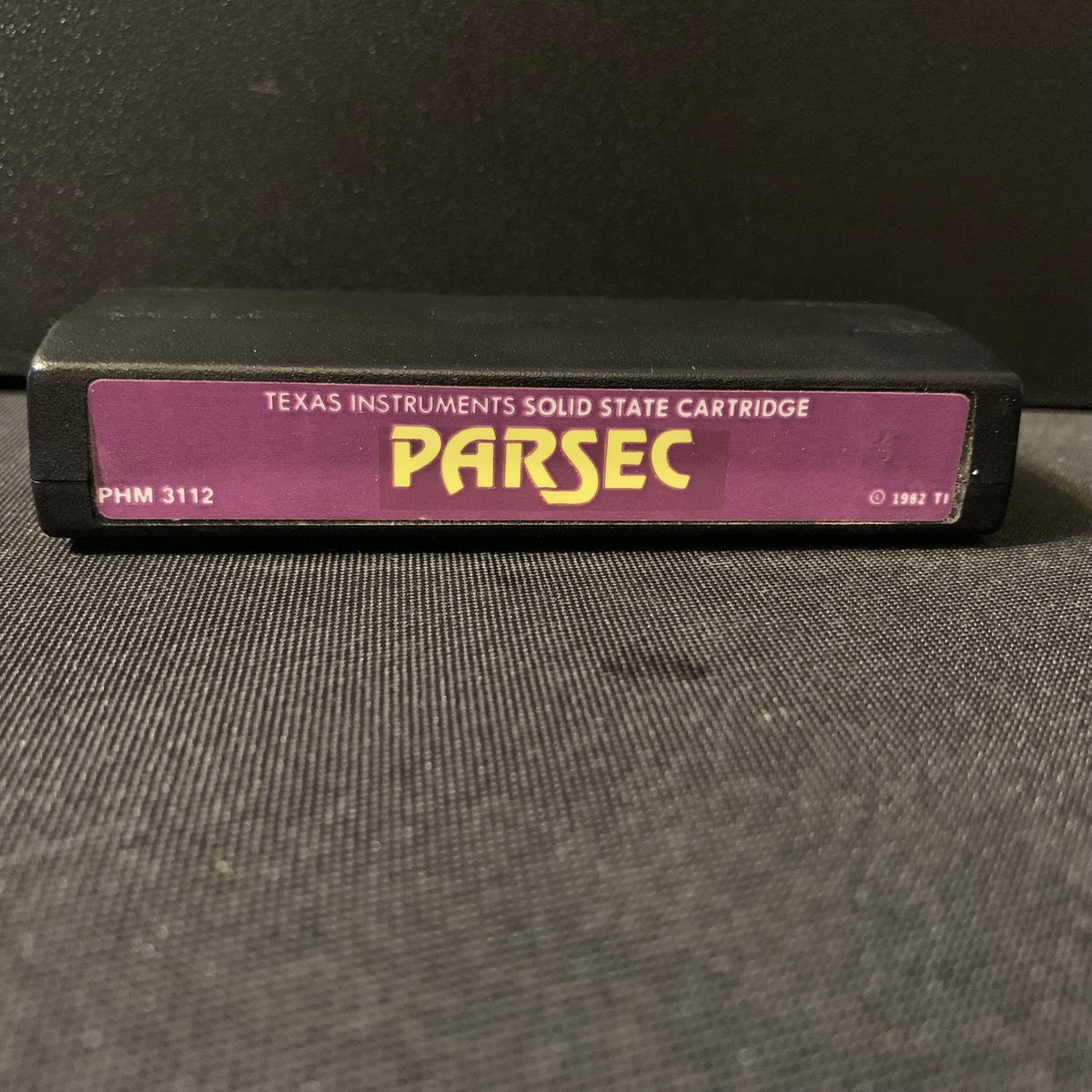 TEXAS INSTRUMENTS TI 99/4A Parsec (1982) arcade video game cartridge ...