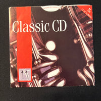 CD Classic CD 11 magazine compilation Mendelssohn Tchaikovsky Mozart Vivaldi