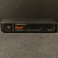 TEXAS INSTRUMENTS TI 99/4A Blasto (1980) tested black label video game cartridge tank