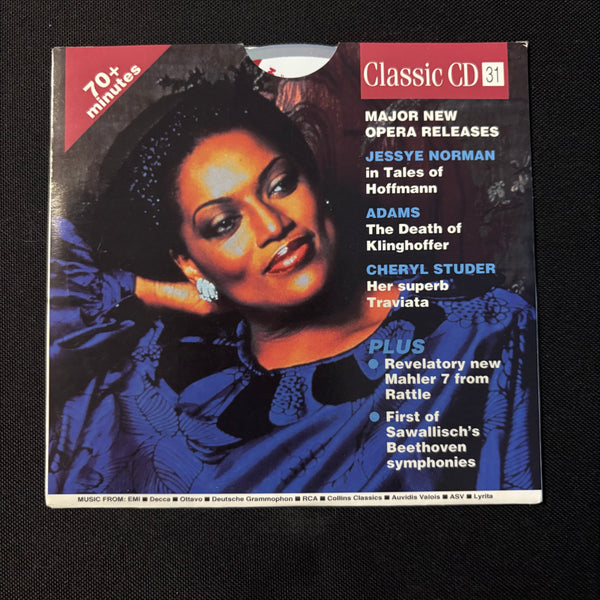 CD Classical CD 31 Jessye Norman Cheryl Studer Offenbach Mahler Teixeira