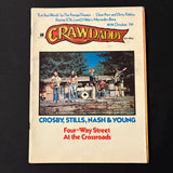 MAGAZINE Crawdaddy Oct 1974 Crosby Stills Nash and Young UK print