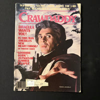 MAGAZINE Crawdaddy June 1978 Frank Langella, Dracula, Paul McCartney