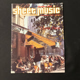 MAGAZINE Sheet Music Oct 1983 music of Paris, film concertos