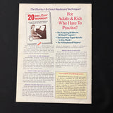 MAGAZINE Sheet Music Jan 1988 George Gershwin easy piano and guitar