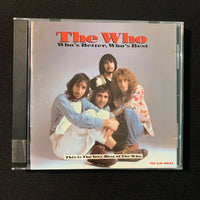 CD The Who 'Who's Better, Who's Best' (1988) Baba O'Riley, My Generation, Substitute