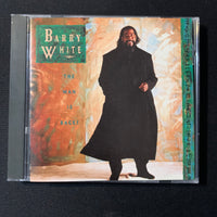 CD Barry White 'The Man Is Back!' (1989) Super Lover, I Wanna Do It Good To Ya