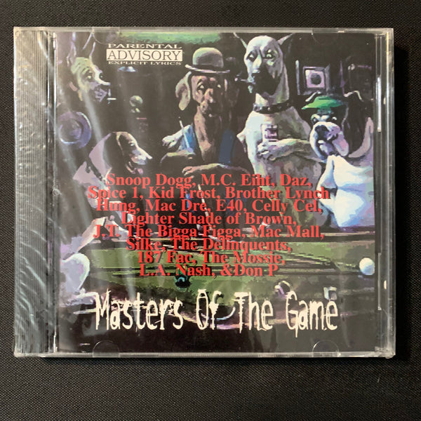 CD Masters Of the Game (1999) Snoop Dogg, MC Eiht, Spice 1, Kid Frost, E40, Mac Dre