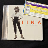 CD Tina Turner 'Twenty Four Seven' (1999) with ticket stub
