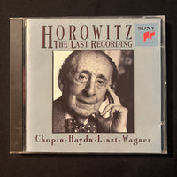 CD Vladimir Horowitz 'The Last Recording' (1990) Liszt, Chopin, Haydn, Wagner