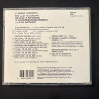 CD Vladimir Horowitz 'The Last Recording' (1990) Liszt, Chopin, Haydn, Wagner