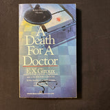 BOOK E.X. Giroux 'Death For a Doctor' (1990) PB mystery Robert Forsythe
