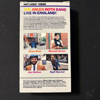 VHS Arlen Roth Band 'Live In England!' Hot Licks guitar concert