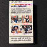 VHS Arlen Roth Band 'Live In England!' Hot Licks guitar concert