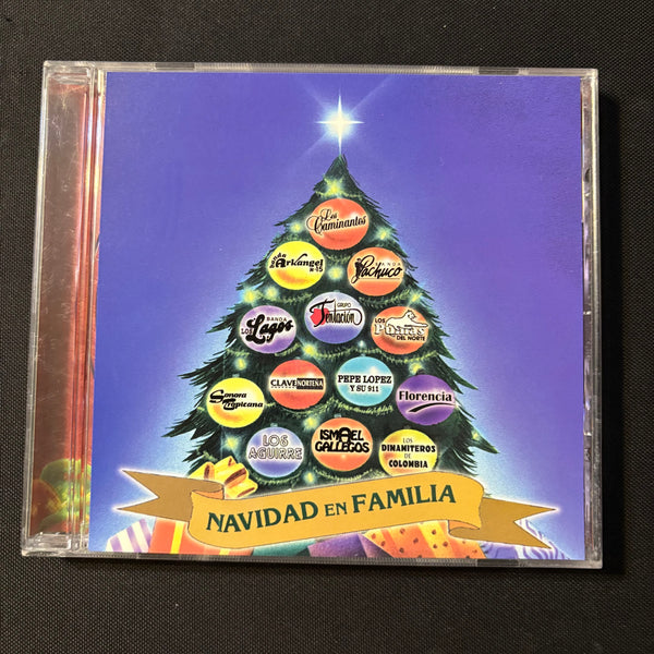 CD Navidad En Familia (2000) Ismael Gallegos, Los Caminantos, Pepe Lopez y su 911, Florencia
