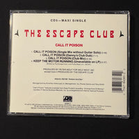 CD The Escape Club 'Call It Poison' (1991) 4 track promo DJ radio single