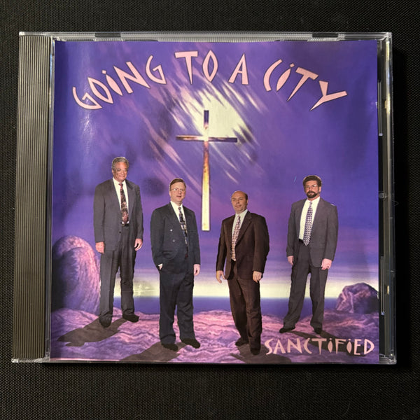 CD Sanctified 'Going To a City' (1998) Ohio quartet Southern gospel Christian