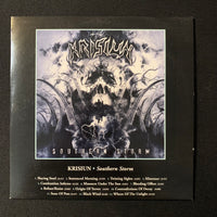 CD Krisiun 'Southern Storm' (2008) US promo death metal Brazil trio