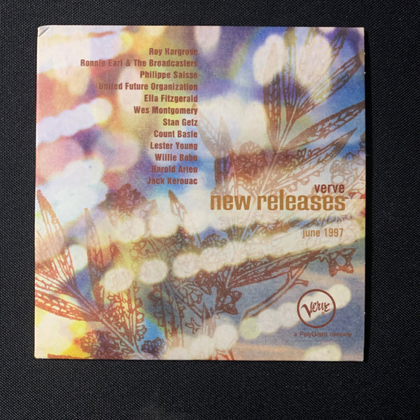 CD Verve New Releases June (1997) Roy Hargrove, Stan Getz, Philippe Saisse, Count Basie
