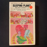 BOOK William R. Burkett Jr 'Sleeping Planet' (1970) PB science fiction alien takeover