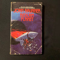 BOOK John Brunner 'Bedlam Planet' (1968) PB science fiction space colony