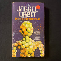 BOOK John Brunner 'Jagged Orbit' (1972) PB science fiction mad oracle