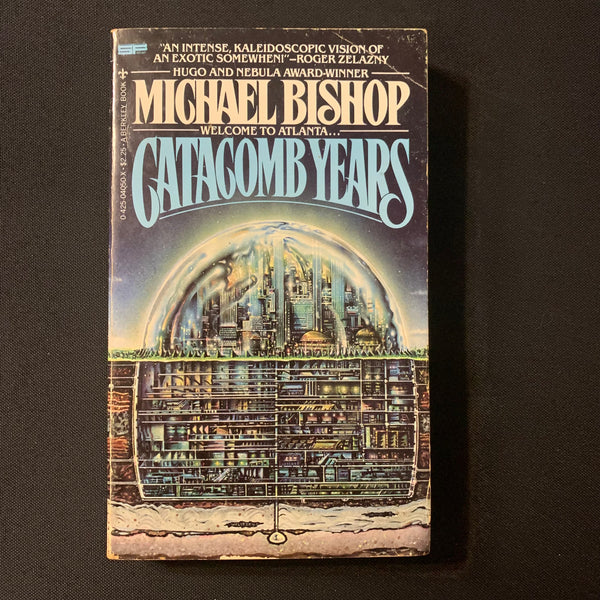 BOOK Michael Bishop 'Catacomb Years' (1980) PB science fiction future Atlanta