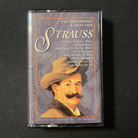 CASSETTE Johann Strauss Jr 'Masterpiece Collection' tape Blue Danube Waltz