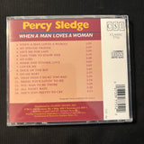 CD Percy Sledge 'When a Man Loves a Woman' (1996) Dock of the Bay