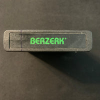 ATARI 2600 Berzerk (1982) pic label tested video game cartridge