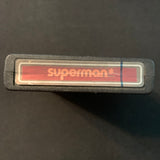 ATARI 2600 Superman (1979) text label tested video game cartridge