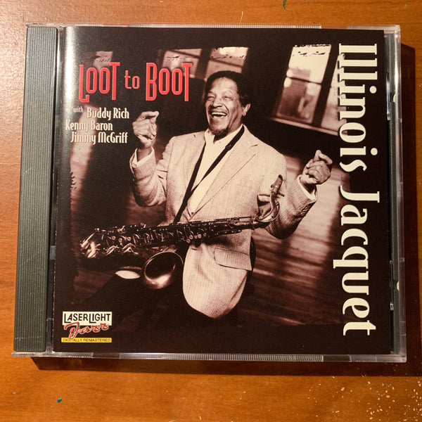 CD Illinois Jacquet 'Loot To Boot' (1997) Buddy Rich, Kenny Baron, Jimmy McGriff