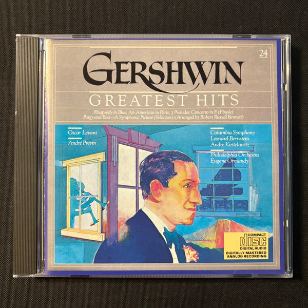 CD George Gershwin 'Greatest Hits' (1984) CBS Masterworks Rhapsody In Blue