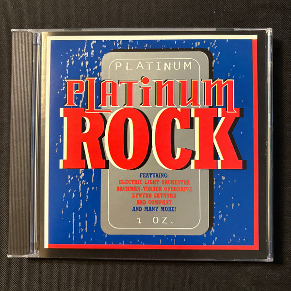 CD K-Tel Platinum Rock (1995) Lynyrd Skynyrd, Crow, Golden Earring, Electric Light Orchestra