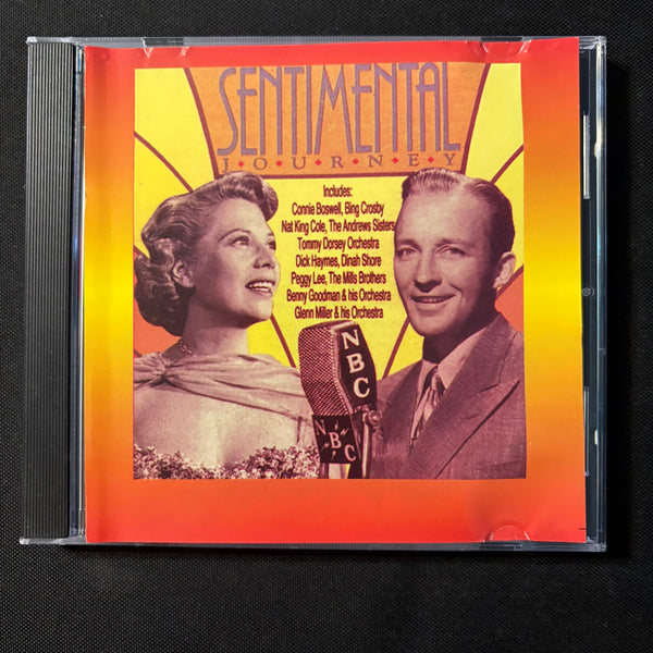 CD Sentimental Journey Vol. 2 Andrews Sisters, Nat King Cole, Bing Crosby, Dinah Shore
