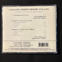 CD Diverting Mozart (1996) Divertimento in D, Symphony Nos. 35 and 36, Slovak Philharmonic